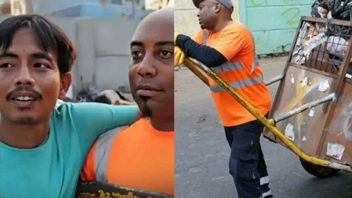 KISAH Wilbur Ramirez Tukang Sampah Asal Inggris Syok Saat Coba Kerja di Indonesia, Nangis 10 Hari