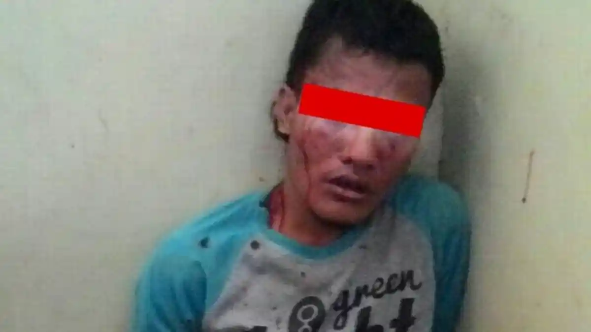 Apes, Setelah Beraksi Jambret Ini Berhasil Ditangkap Warga, Ini Yang Terjadi Kemudian