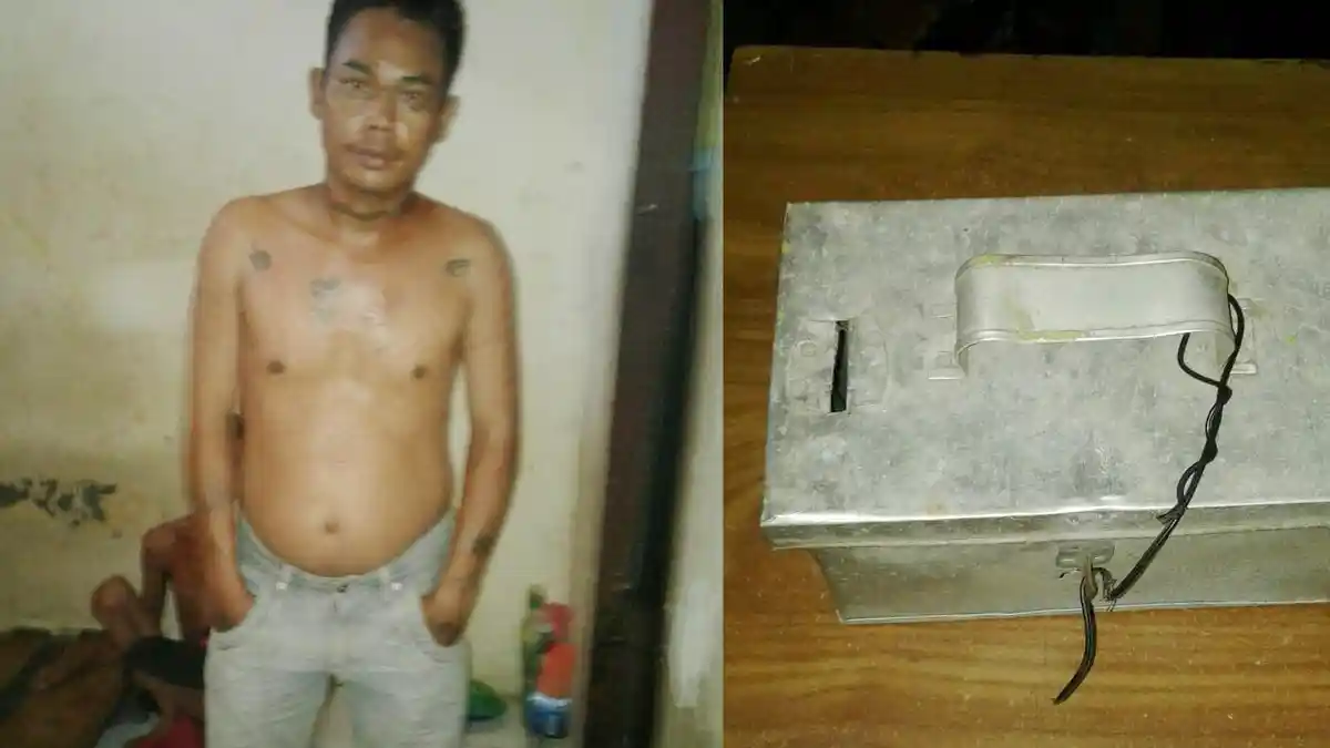 Kamera CCTV Musala Rekam Aksi Hendra Curi Kotak Amal
