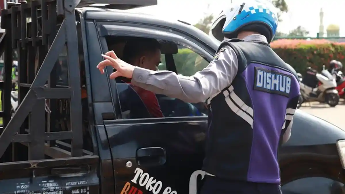 Dishub Kabupaten Tangerang Amankan 27 Kendaraan Tak Punya Izin Trayek dan KIR