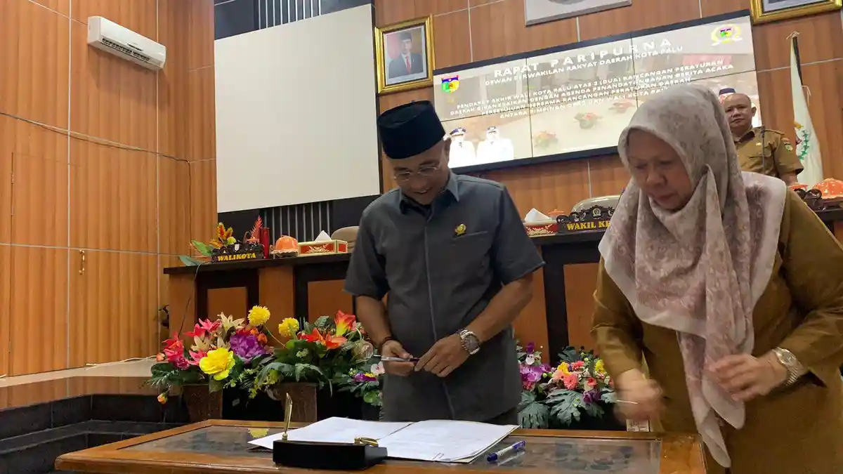 Wakil Wali Kota Palu Harap Dukungan Semua Pihak dalam Pembahasan 2 Raperda Baru