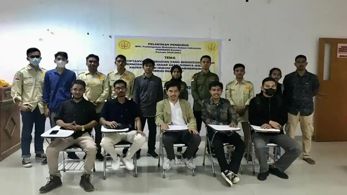 Pengurus DPC Permahi Kendari Resmi Dilantik, Ketua Umum Fokus Pengkaderan dan Advokasi Masyarakat