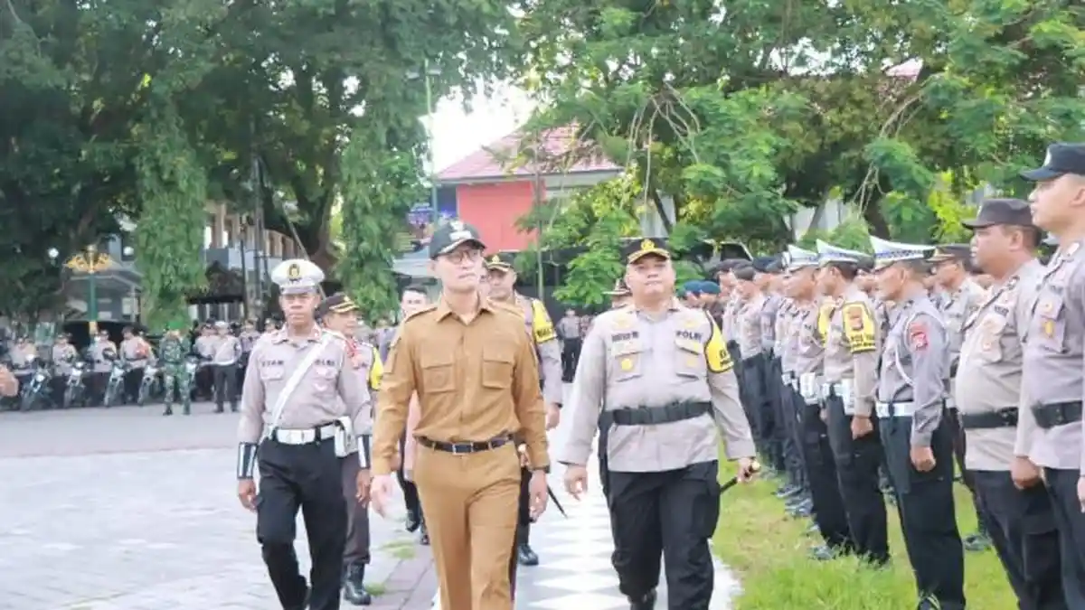 Polresta Mataram Terjunkan 130 Personil Amankan Perayaan Hari Raya Idulfitri 1445 H