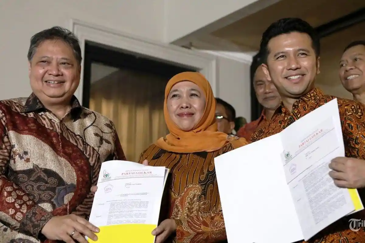 Posisi Emil Dardak 'Digoyang' PDIP, Partai Banteng Siapkan Pendamping Khofifah di Pilkada Jatim 2024