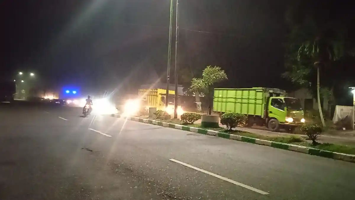 Pemblokiran Dibuka, Truk Batubara Bisa Lewat Lagi di Jalan Jendral Sudirman Batanghari