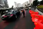 Ditlantas PMJ Uji Rekayasa Lalin Kawasan Bunderan HI Jakarta