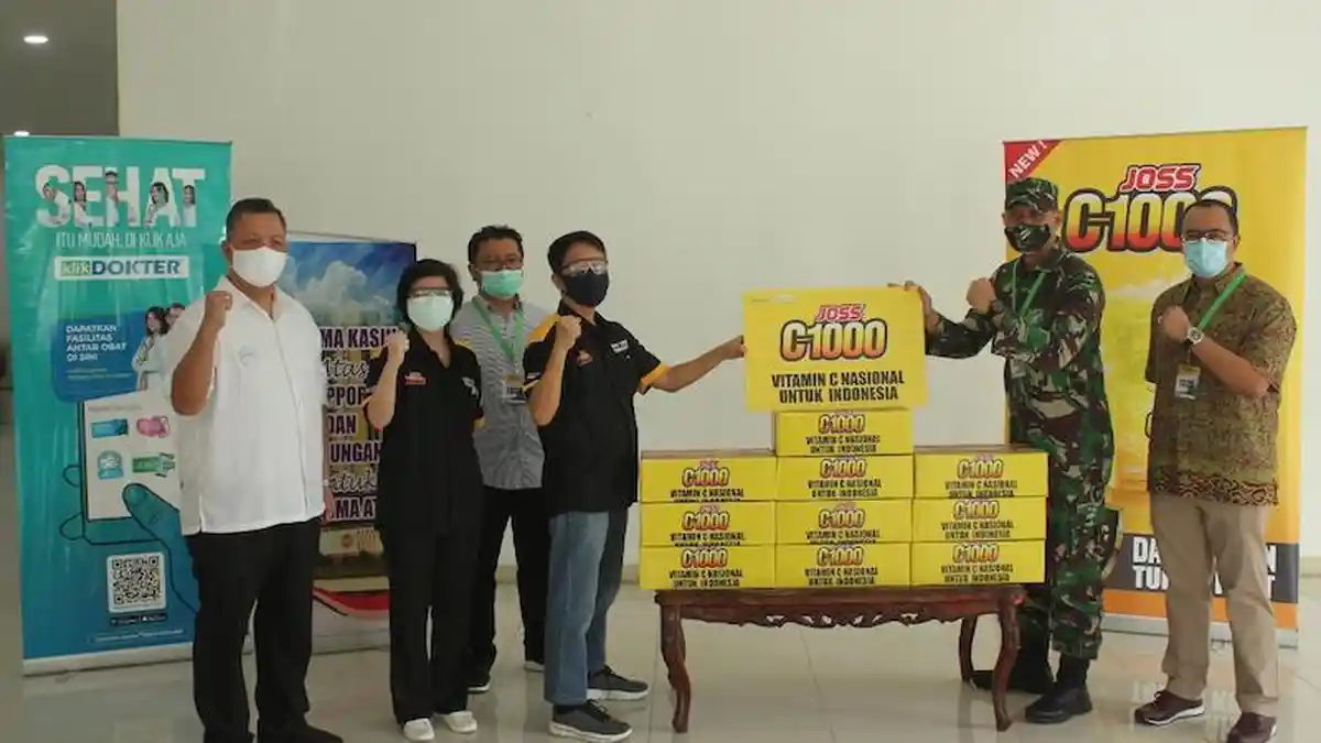 PT Bintang Toedjoe Berikan Bantuan Donasi kepada RSD Wisma Atlet Kemayoran