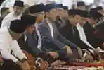 Presiden Jokowi Sholat Id di Masjid Istiqlal