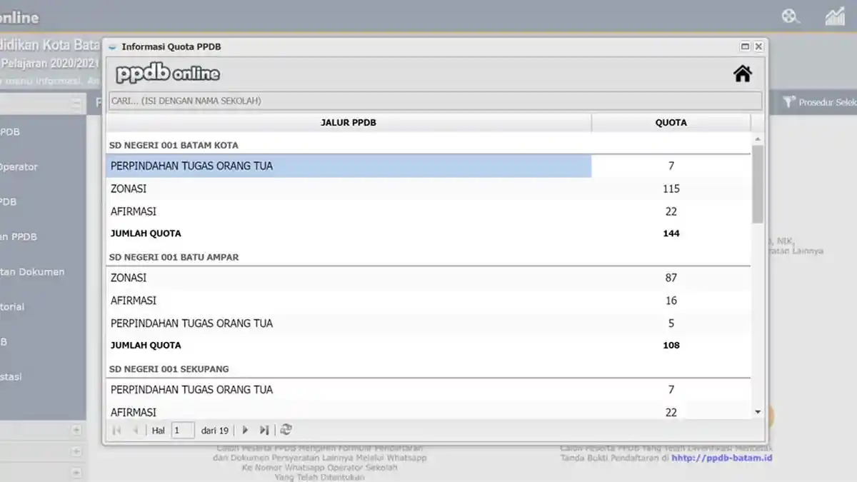 Perhatikan Waktu yang Tepat Masuk Link PPDB Batam 2020, Pendaftaran Siswa Baru SD dan SMP