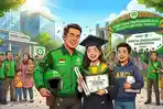 Kabar Baik! Gojek Buka Beasiswa Gelombang 2 untuk Mitra dan Anak Mitra, Ini Syaratnya!