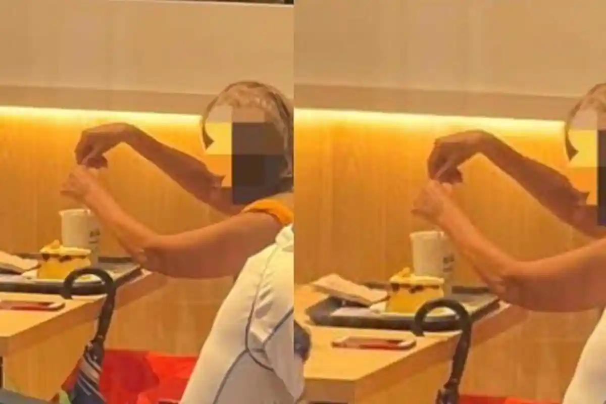 SETELAH Memelas Minta Uang di Mal, Pengemis Ini Kepegok Makan Enak di Restoran, Pemberi: Ikhlas