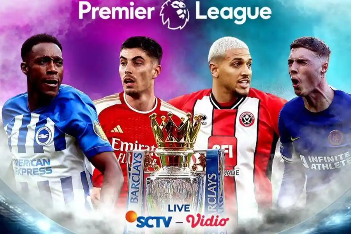 Jadwal Acara SCTV Hari ini Sabtu 6 April 2024: Sinetron Tertawan Hati dan Brighton Vs Arsenal