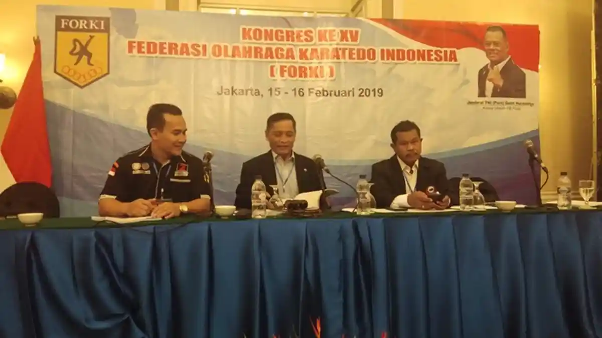 Tokoh Karateka Banua Ikut Pimpin Sidang Kongres PB Forki