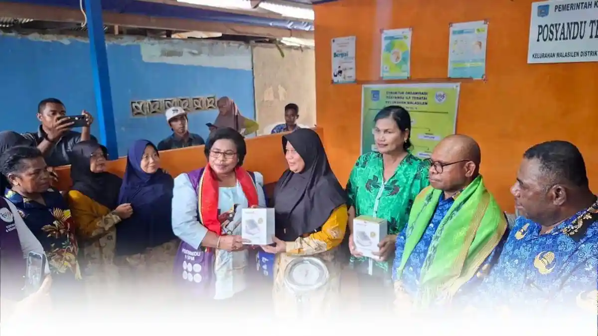 Wali Kota Sorong meresmikan 2 posyandu, perkuat layanan kesehatan masyarakat