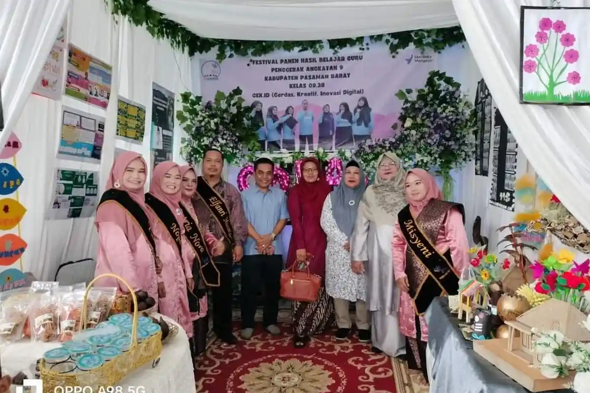 Guru Penggerak SMPN 2 Gunung Tuleh Pasbar Bertambah, Riswan Harap Bisa Berdampak pada Guru Lain