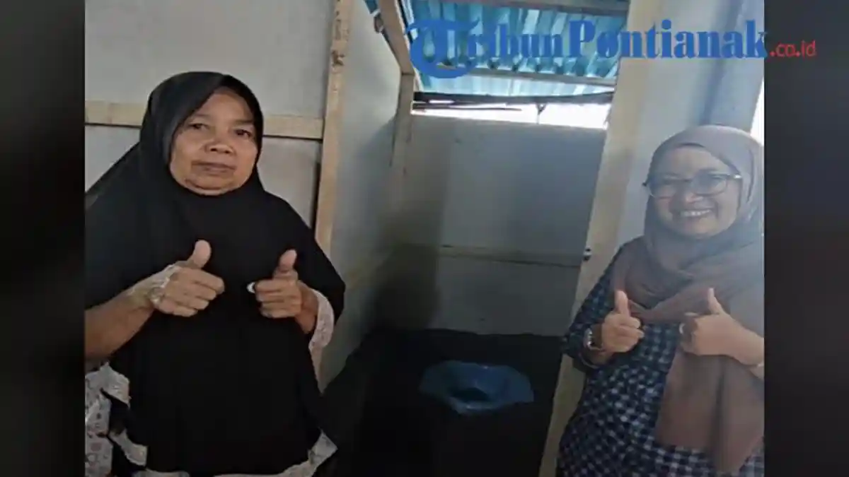 Baznas Singkawang Bangun 15 Unit Toilet Sehat