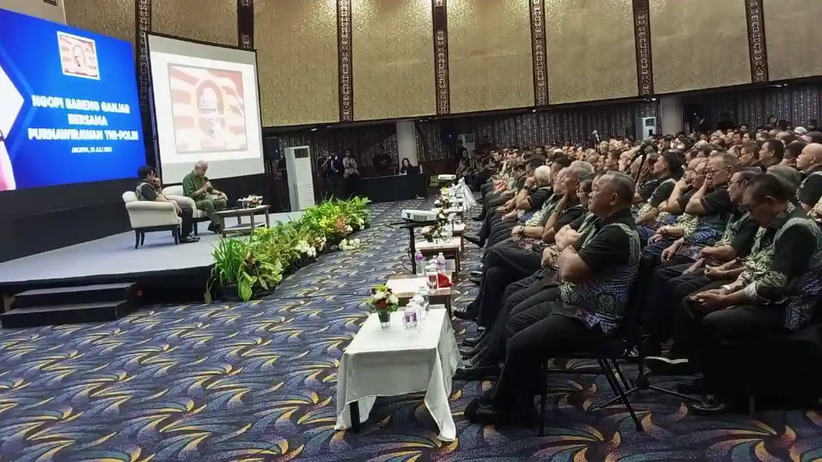 Kala Ganjar Bertemu Para Relawan Gapura Nasional, Juga VC dengan Tukang Becak Bogor