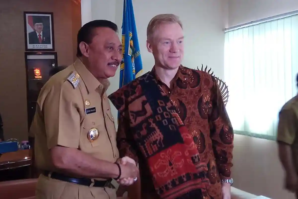 Dubes Uni Eropa Bertemu Walikota Kupang