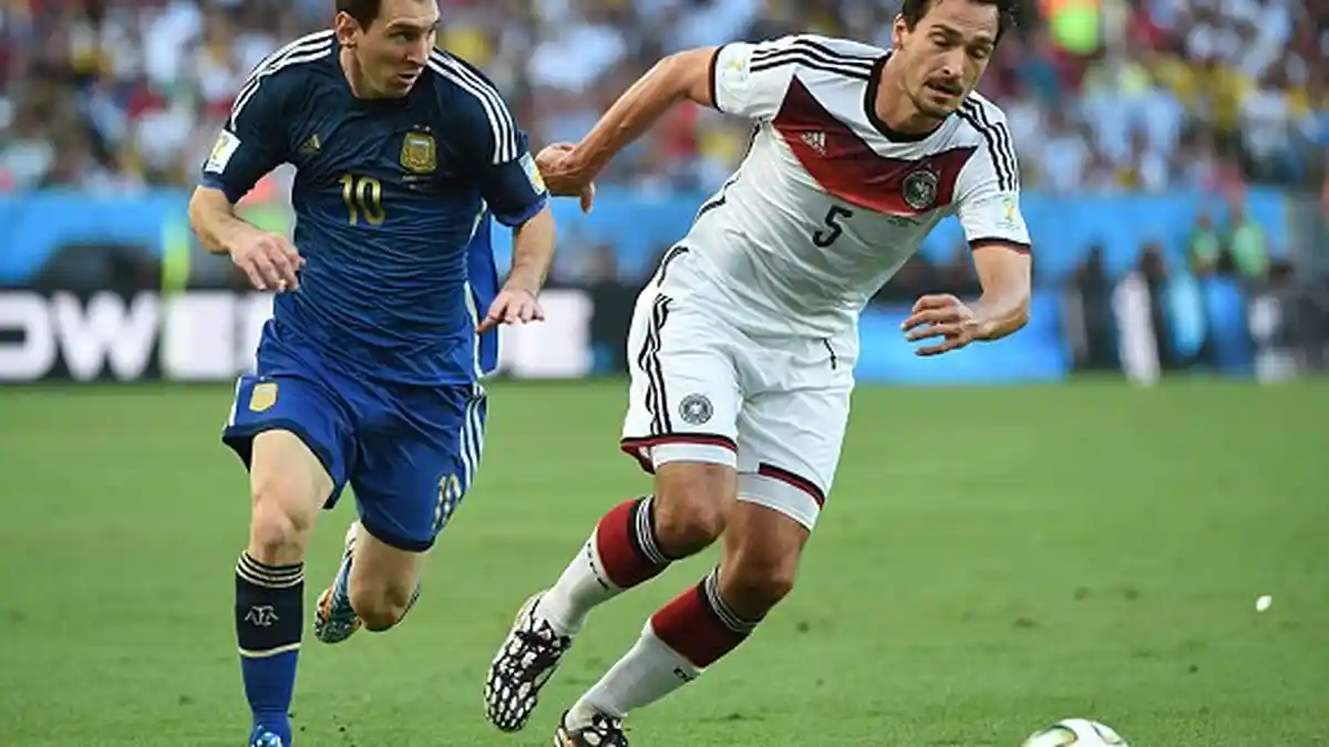 Mario Gotze Bikin Gol, Pendukung Argentina Tinggalkan Area Nobar Tribun