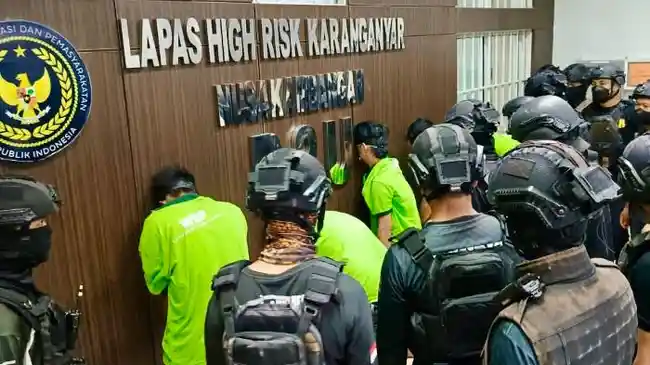 Tekan Peredaran Narkoba, 130 Narapidana Berisiko Tinggi Dipindahkan ke Nusakambangan