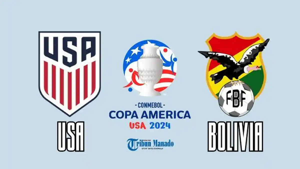 Link Nonton Live Streaming Amerika Serikat vs Bolivia, Kick Off Senin 24 Juni 2024 Pukul 05.00 WIB