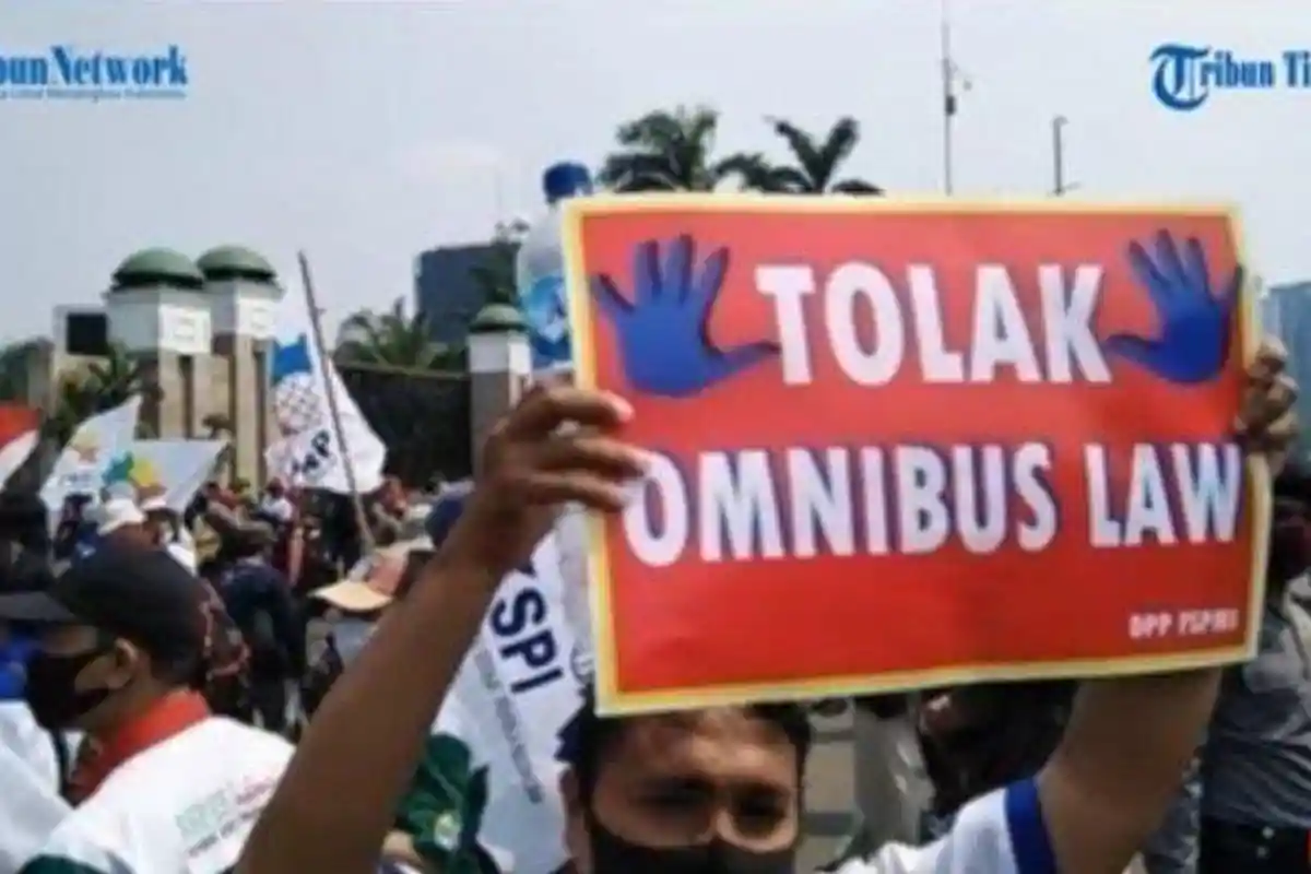 Sudah Sah Jadi Undang-undang, Ternyata Ini Alasan Buruh Tolak RUU Cipta Kerja