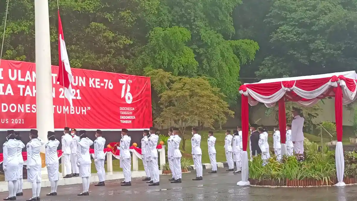 Upacara HUT Ke-76 Kemerdekaan RI di Tarakan Digelar Sederhana