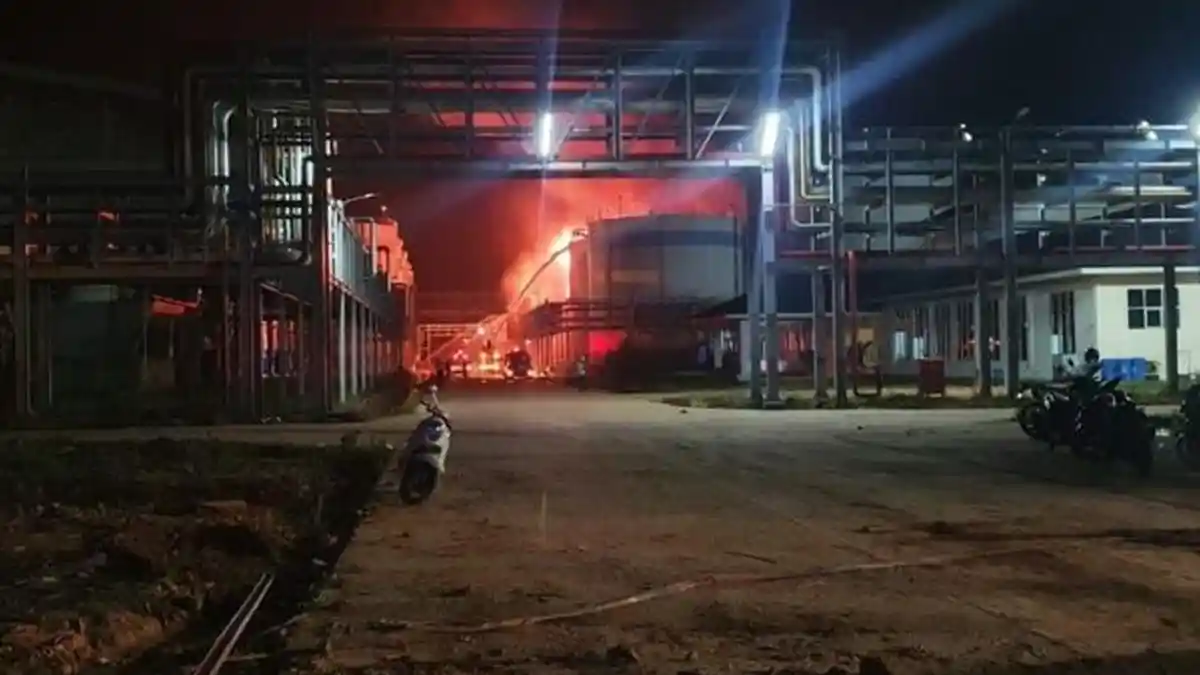 5 Orang Meninggal Dalam Ledakan Tangki Biodesel PT SDO