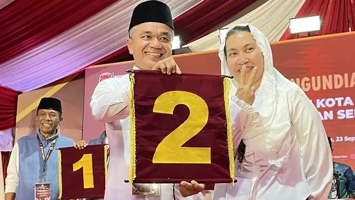 Raih Nomor Urut 02, Hadianto-Imelda Harap Pilkada 2024 Berjalan Lancar