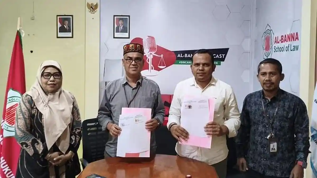 STIH Al-Banna Lhokseumawe dan KKR Aceh Teken MoU, Perkuat Riset & Pengabdian untuk Perlindungan HAM