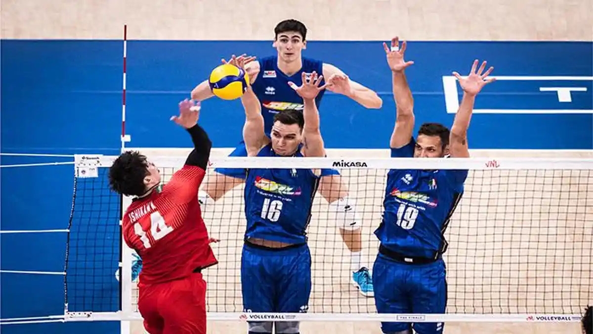 Daftar Skuad Timnas Voli Italia Jelang VNL 2024 Putra Lengkap Susunan Pemain