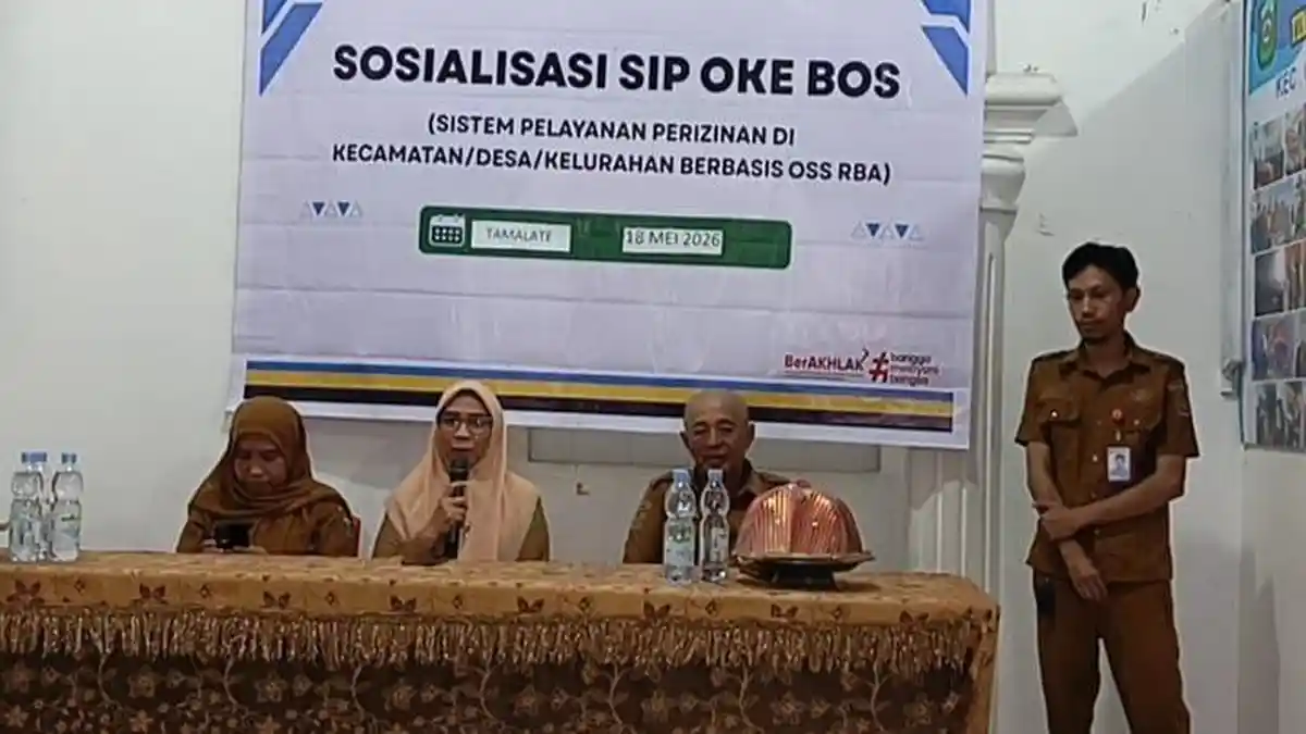 Gerai Perizinan Hadir di Desa Tamalate, UMKM Takalar Kini Lebih Mudah Urus NIB