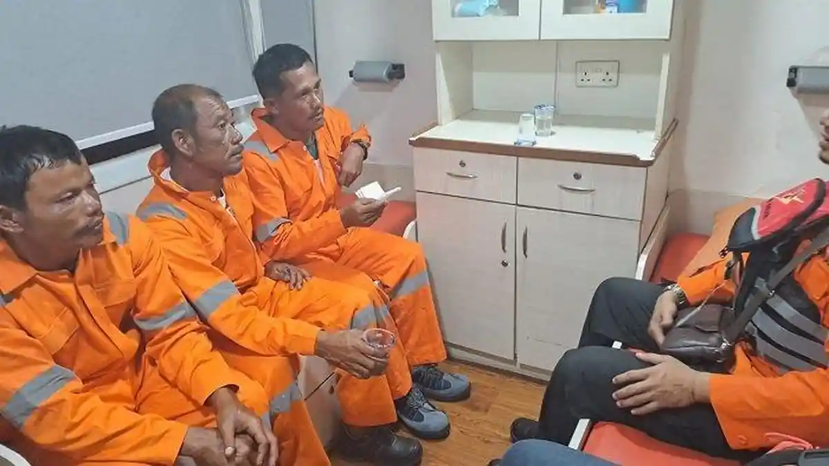 11 Hari Terombang-ambing di Laut karena Kapal Bocor, 3 Nelayan Aceh Ini Bertahan dengan Kopi Instan