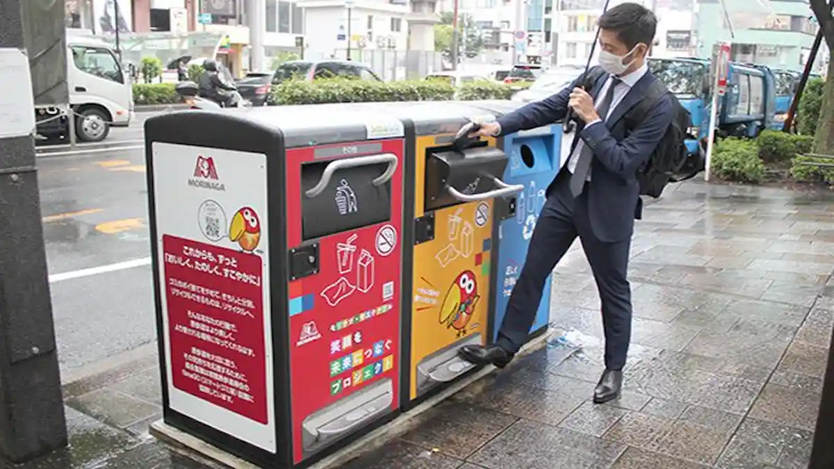 Tempat Sampah Cantik Jepang Makin Indah dan Bersih, Irit Waktu, Tenaga dan Biaya
