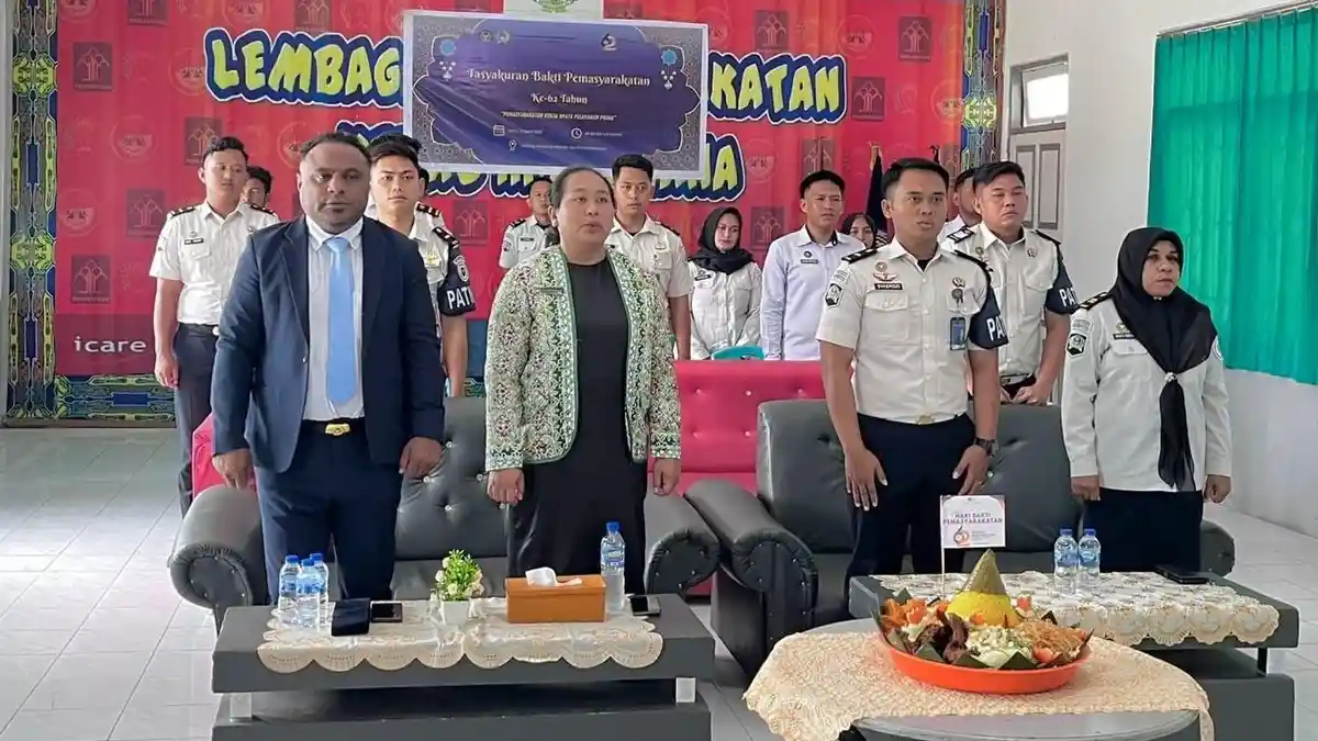 Hari Bhakti Pemasyarakatan ke-62, Lapas Kaimana Teguhkan Komitmen Pelayanan
