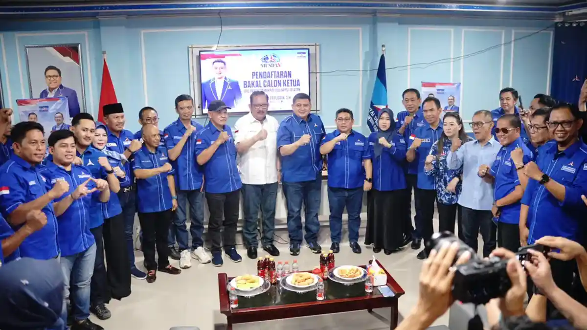 Appi Sapu Bersih Dukungan 24 DPC Demokrat Maju Musda Demokrat Sulsel