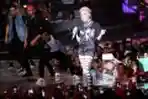 Aksi Panggung Agnez Mo di HUT SCTV
