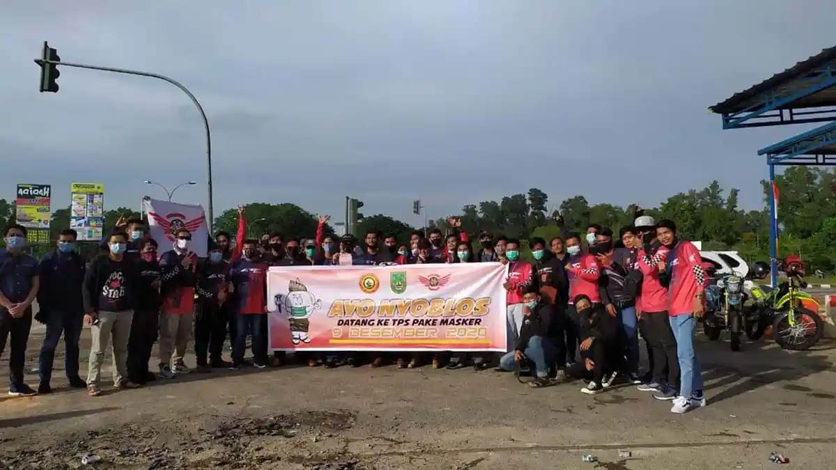Cegah Covid-19, Dit Intelkam Polda Kepri dan CRF Batam Bagikan 1000 Masker