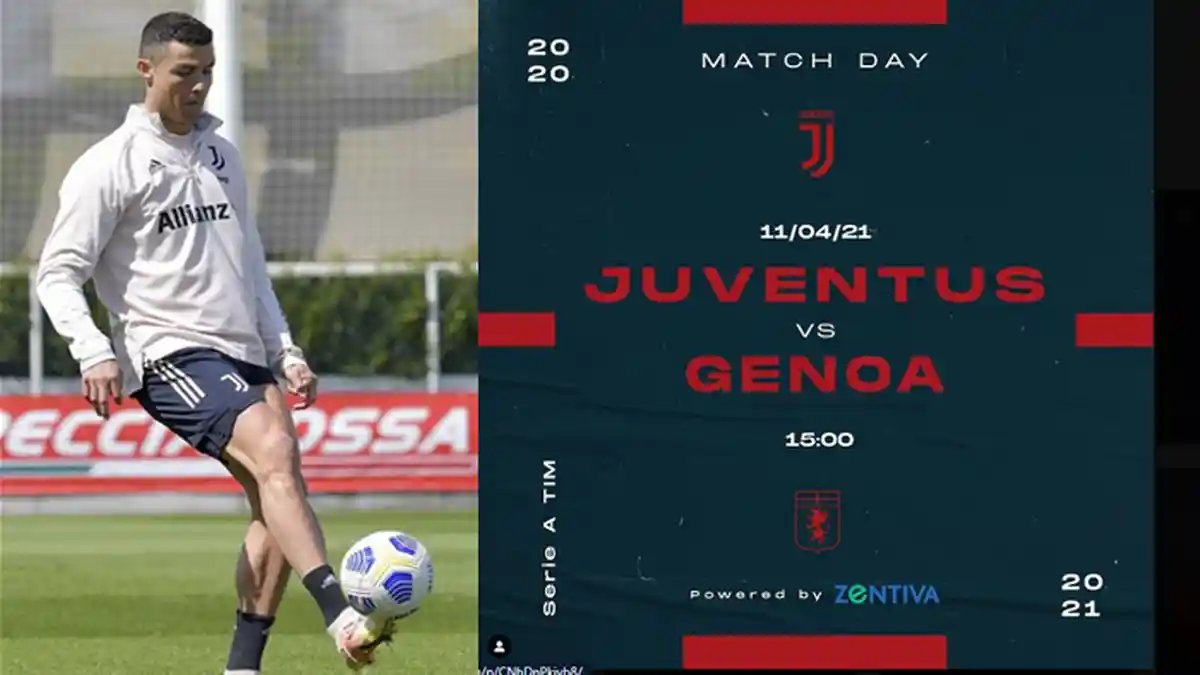Link Live Streaming Juventus vs Genoa di Liga Italia, Minggu 11 April Pukul 20.00 WIB