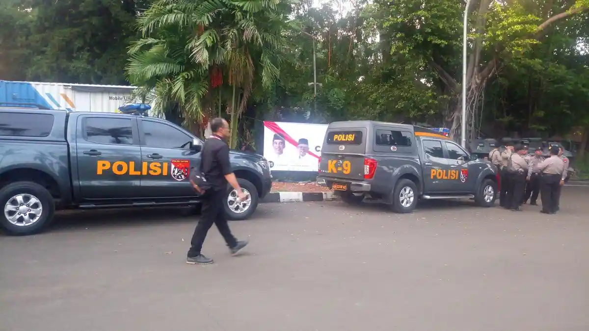 Panser hingga K-9 Amankan Lokasi Debat Pamungkas Capres di Hotel Sultan