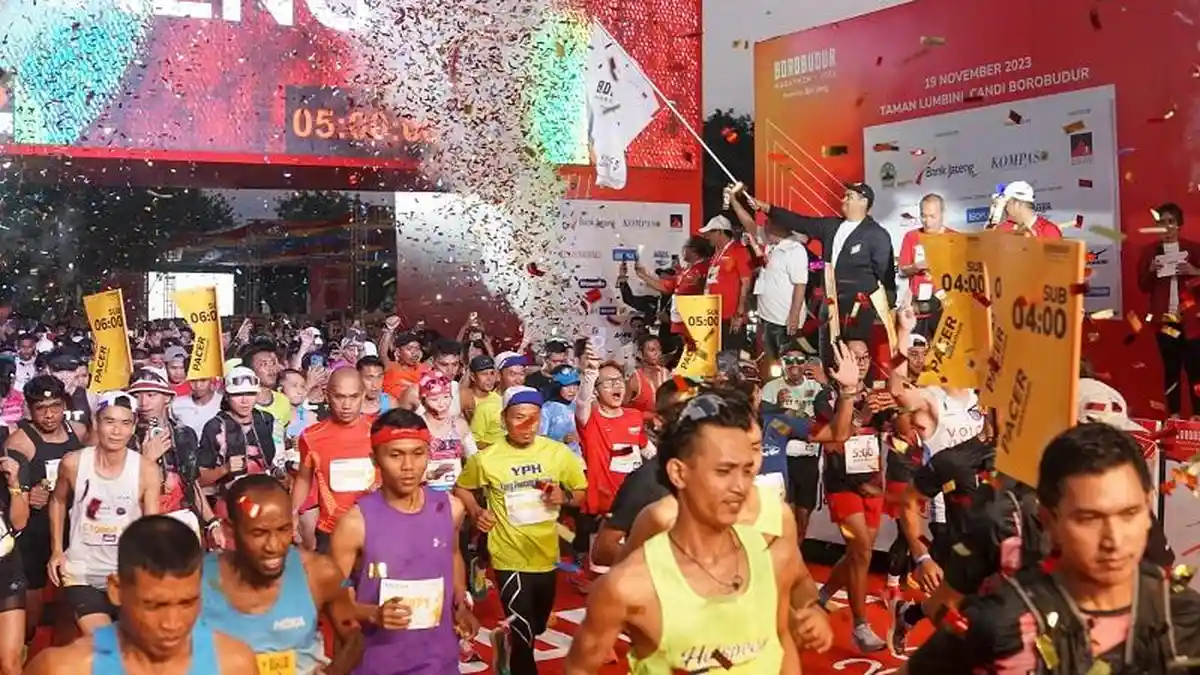 Bank Jateng Borobudur Marathon 2024 Punya Dua Misi Besar