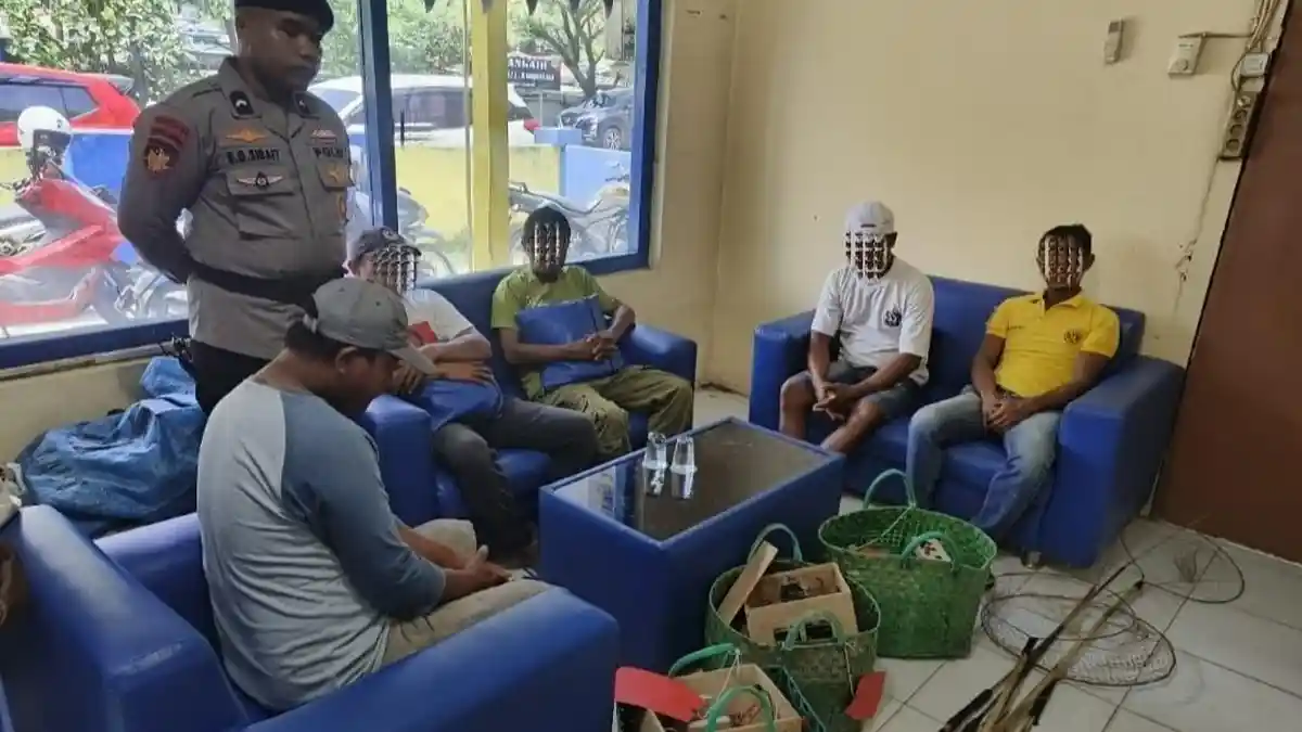 BREAKING NEWS: Danau Limboto Gorontalo Jadi Lokasi Destructive Fishing, 5 Pelaku Diamankan Polisi