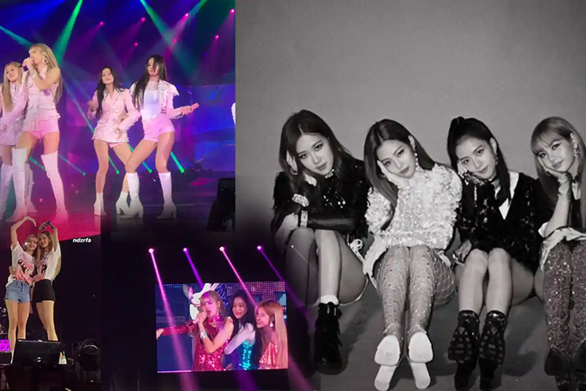 Fancam Konser BLACKPINK In Your Area Jakarta Day 1, Jennie Tak Sengaja Tendang Jisoo!