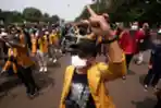 Aksi BEM SI Peringati 2 Tahun Pemerintahan Jokowi-Maruf Amin