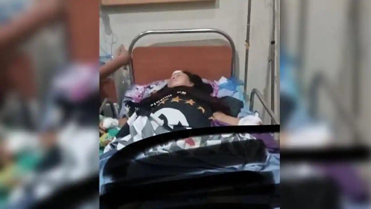 Dokter Perbolehkan Korban Pembacokan oleh Mantan Suami Dirawat di Rumah