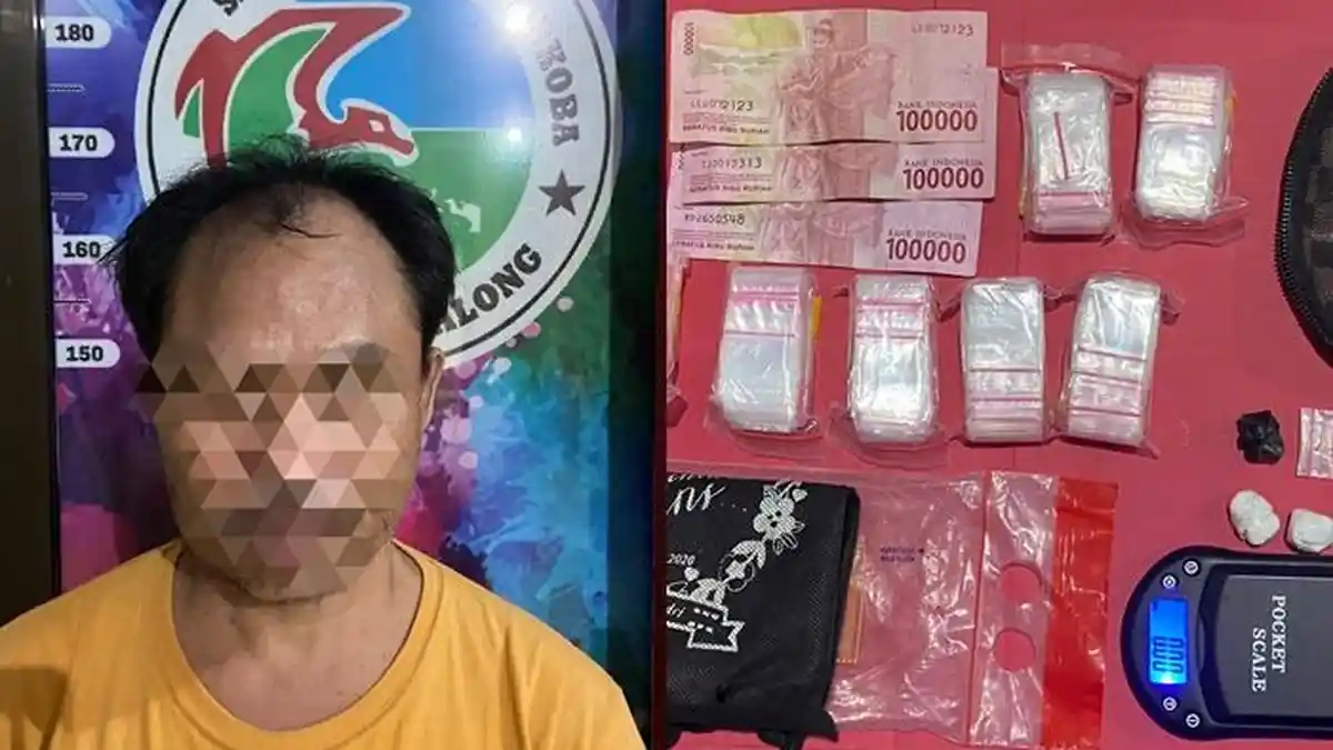 Jadi Target Peredaran Sabu, Pria di Tabalong Ini Diamankan Lewat Aksi Penyamaran Petugas