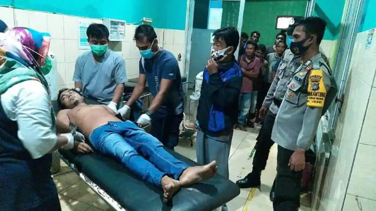 Hilang Kendali Juhari Tewas saat Alami Kecelakaan Tunggal di Jalan Raya Kedondong Jebus
