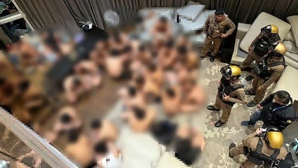 Pesta Gay di Bangkok Digerebek dan, 124 Pria Penyuka Sesama Jenis Diamankan