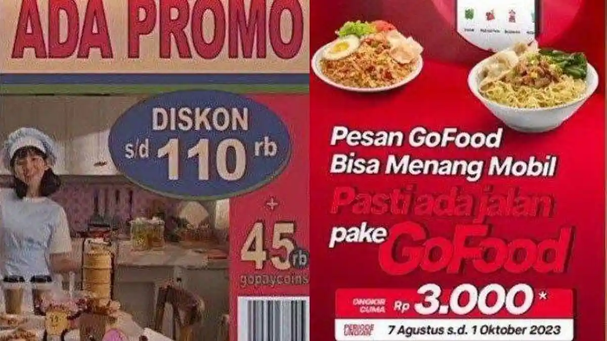 Kode Promo GoFood Hari Ini 11 September 2023, Lengkap Diskon Rp110 Ribu, Jajan 2K dan Gratis Ongkir