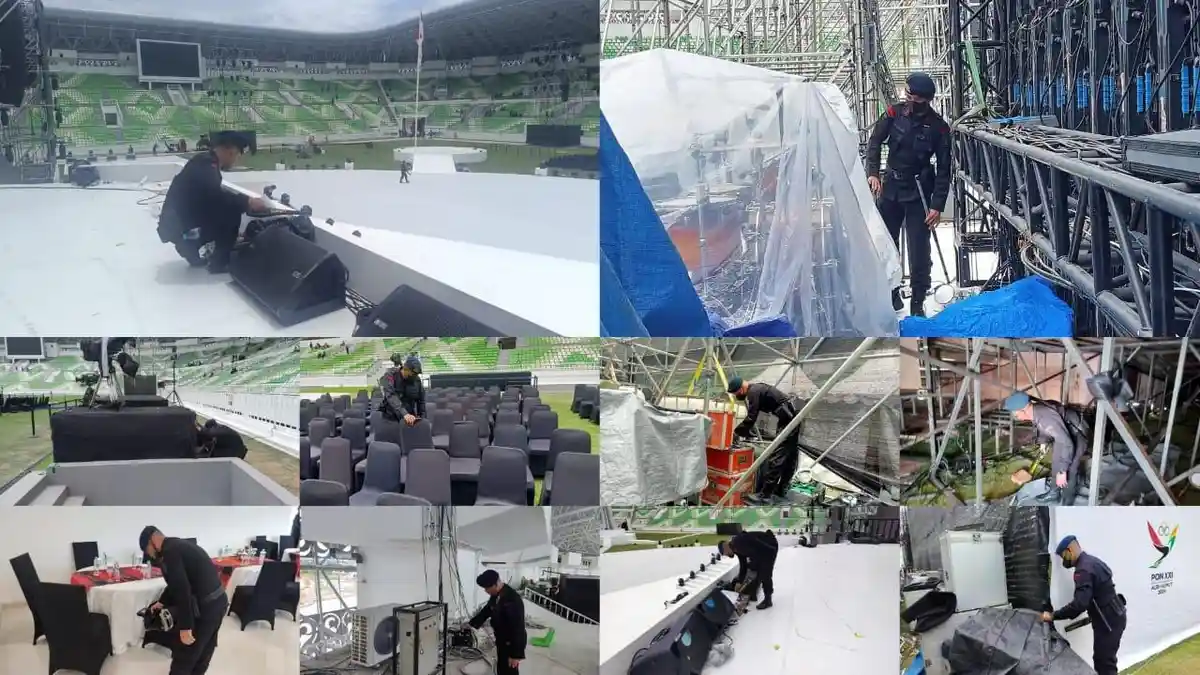 Kerja Keras Brimob Polda Sumut di Balik Kesuksesan dan Lancarnya Penutupan PON XXI Aceh-Sumut 2024